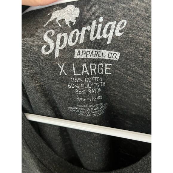 Sportiqe Men's Chicago Bulls Logo T-shirt, size XL, NBA Basketball Sports Casual - Picture 5 of 7